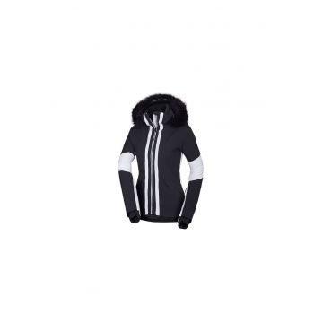 Geaca impermeabila cu blana sintetica pentru schi