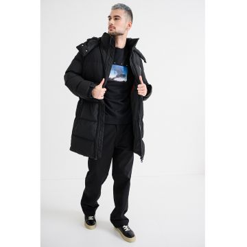 Geaca lunga cu gluga Magnus