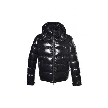 Geaca matlasata cu fermoar