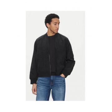 Jacheta bomber barbati -  negru - poliamida