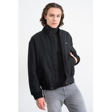 Jacheta bomber cu fermoar