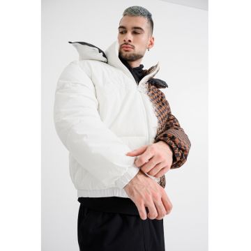 Jacheta bufanta cu gluga