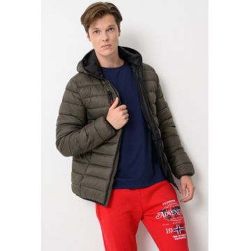 Jacheta cu gluga si model uni Alareak