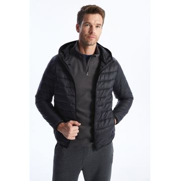 Jacheta cu gluga si vatelina