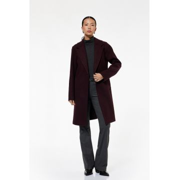 Palton midi cu un nasture