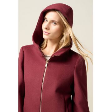 Palton scurt cu buzunare laterale