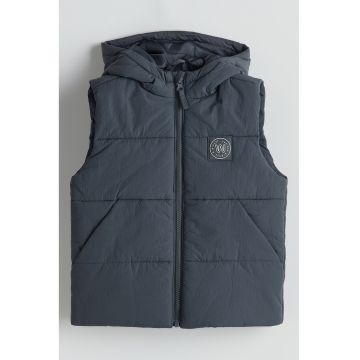 Vesta cu vatelina si gluga