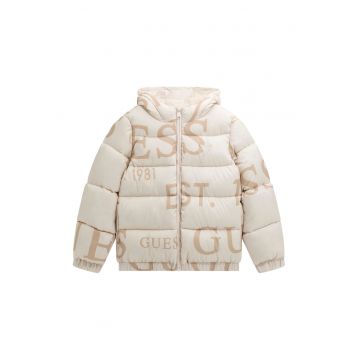 Geaca cu design text