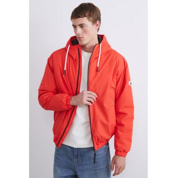 Geaca cu fermoar si terminatie elastica