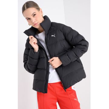 Geaca cu finisaj rezistent la apa si maneci raglan