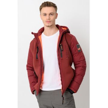 Geaca cu imprimeu logo Beachwood