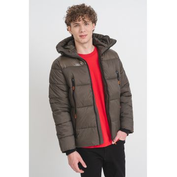 Geaca cu vatelina si buzunare cu fermoar Bayou