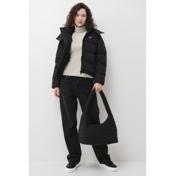 Geaca cu vatelina si gluga