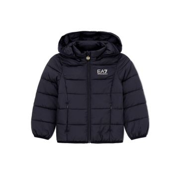 Geaca EA7 TRAIN LOGO SERIES CROSSOVER GIRL ECO DOWN JACKET HO