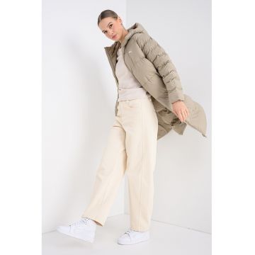 Geaca lunga matlasata