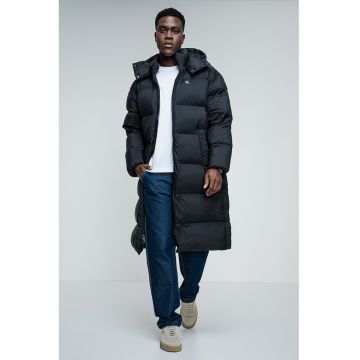 Geaca lunga rezistenta la apa cu vatelina