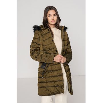 Geaca matlasata cu gluga Anemone