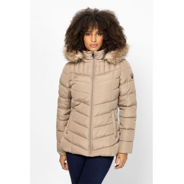 Geaca matlasata cu gluga detasabile Narla