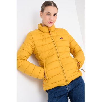 Geaca rezistenta la vant cu vatelina si buzunare laterale Atikolor