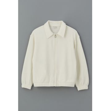 Jacheta polo cu fermoar