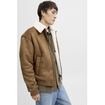 Jacheta uni cu guler clasic