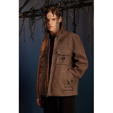 Medicine geaca culoarea maro, de tranzitie