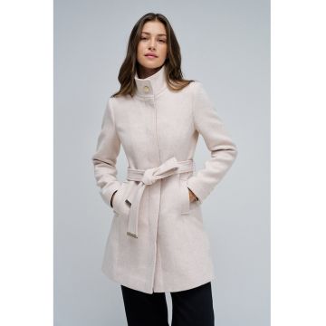 Palton slim fit din amestec de lana Grace