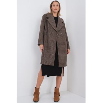 Palton supradimensionat din amestec de lana