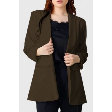 Sacou business BLUMY, cu buzunare decorative, MARO, Marime XL/2XL