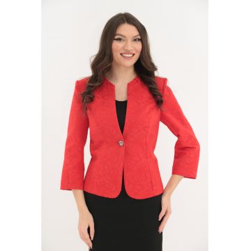 Sacou corai din brocard