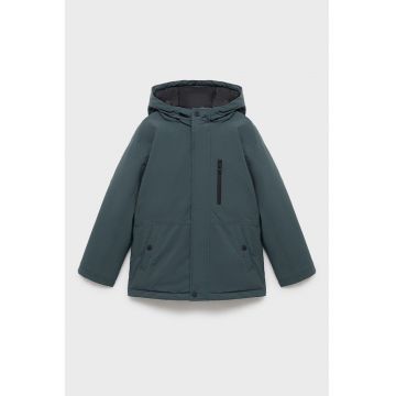 Geaca cu buzunare oblice