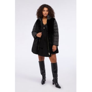 Geaca cu insertii din plus