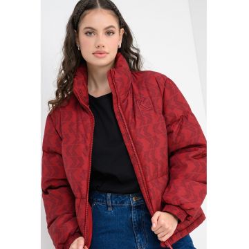 Geaca cu vatelina - model si buzunare laterale