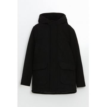 Geaca cu vatelina si gluga