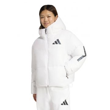 Geaca cu vatelina si guler inalt