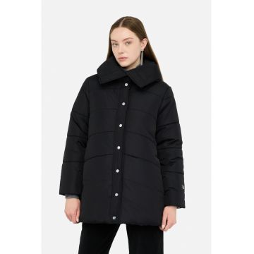 Geaca lejera cu vatelina - Negru