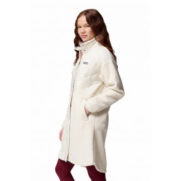 Geaca lunga cu logo Cloud Point
