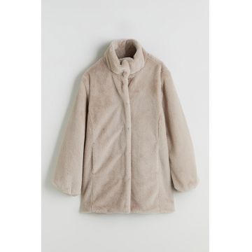 Haina scurta de blana sintetica Grace