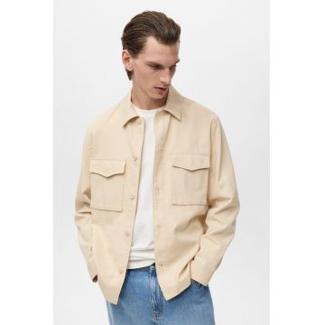 Jacheta cu buzunare pe piept