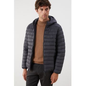 Jacheta cu gluga si vatelina