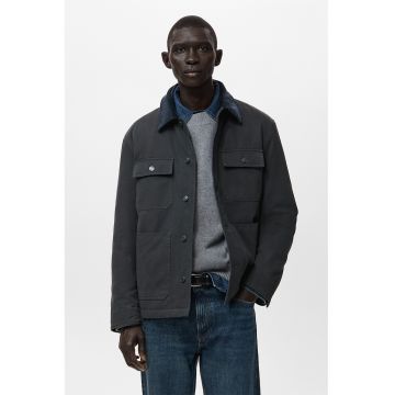 Jacheta cu guler din reiat