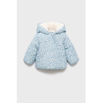 Jacheta cu imprimeu si gluga