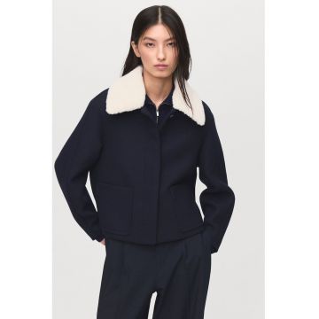 Jacheta regular fit cu nasturi