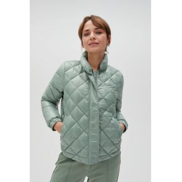 Jacheta scurta din bumbac inchis