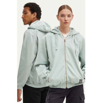 Kaotiko jacheta de bumbac culoarea verde, de tranzitie, AL010-01-K002