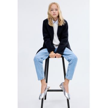 Palton cu buzunare aplicate