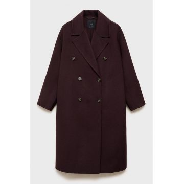 Palton lejer cu doua randuri de nasturi