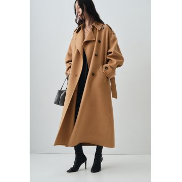 Palton lejer din amestec de lana