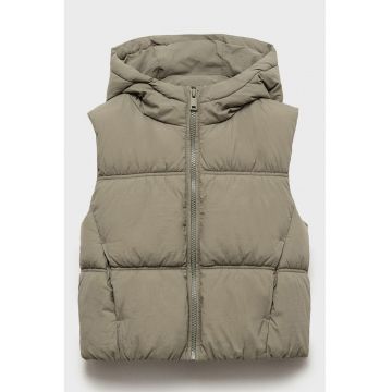 Vesta cu vatelina si gluga