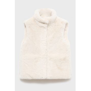 Vesta din blana sintetica cu capse